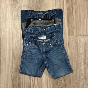 Lot of 4 Boys Pants Size 6